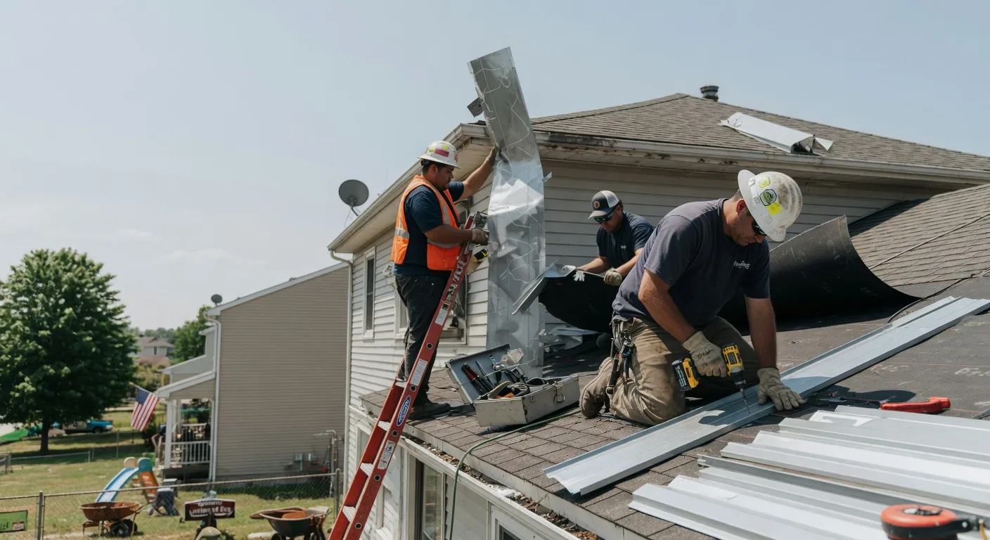 Storm Damage Metal Roof Repair in Jacks Creek, TN